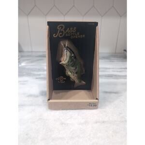 Bass Fish Bottle Opener 5", Unique Fishing Gift,‎ Novelty Bar Tool, Fun Gag Gift